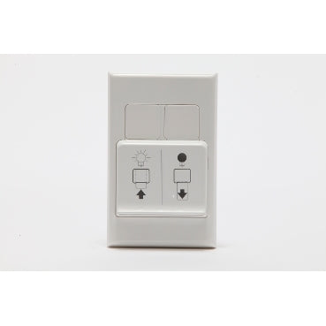 Key Card Switch 2Circuits White