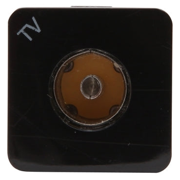 Module TV 75 Ohm Outlet Black