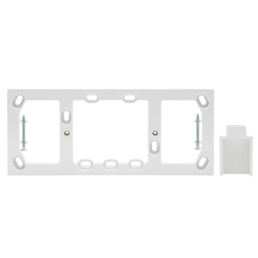 Mounting Block 4Gang with Square 25mm Adaptor