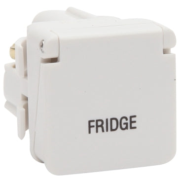 Sw Mech 16A 2Way with LID FRIDGE White