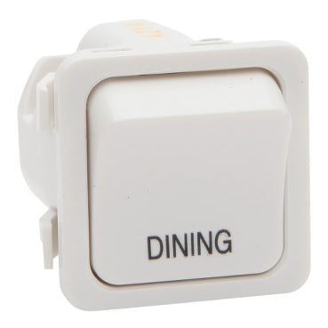 Sw Mech 20A 2Way DINING White