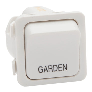 Sw Mech 20A 2Way GARDEN White