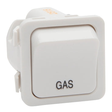 Sw Mech 20A 2Way GAS White