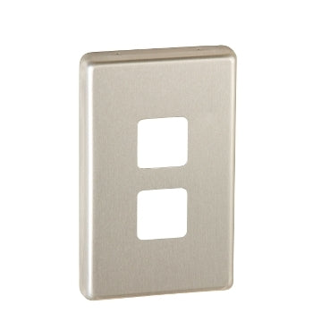 Switch Cover Plate 2Gang Stainless Steel
