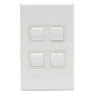 Switch 4Way Waterproof IP56 Vert White