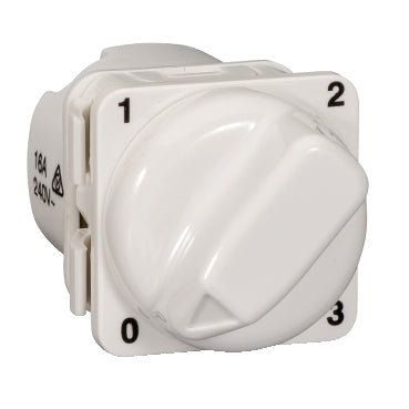 Rotary Sw Mech 4Position White