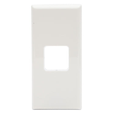 Worktop Grid and Cover Plate 1Gang White