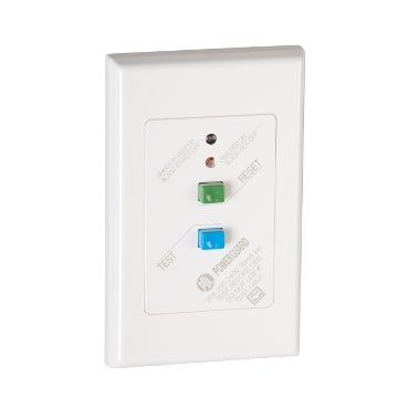 RCD Plate Mount 20A 30mA White