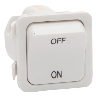 Sw Mech 20A 2Way ON/OFF White
