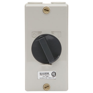 Isolator Switch 3P 32A with Enclosure