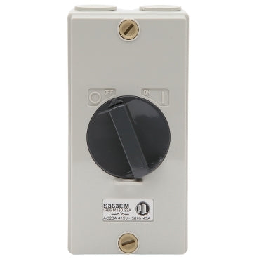 Isolator Switch 3P 63A with Enclosure