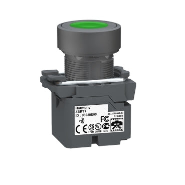 ZB5R Pbutton Transmitter Head Green