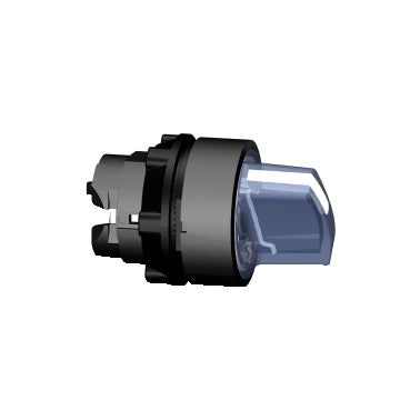 ZB5 Selector Sw Illum Dbl Ins 2Pos Blue Stay Put