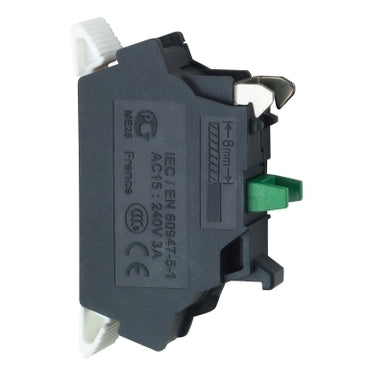 Pbutton Contact Block 1N/O Spring Terminal