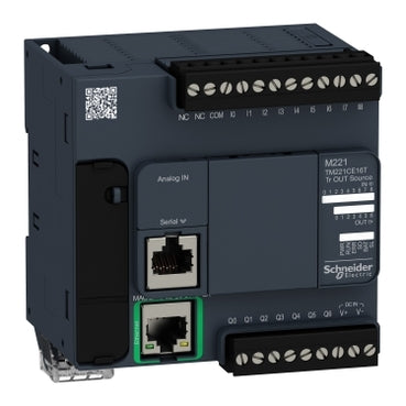 M221-16IO Controller Transistor Pnp Ethernet