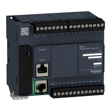 M221-24IO Controller Relay Ethernet