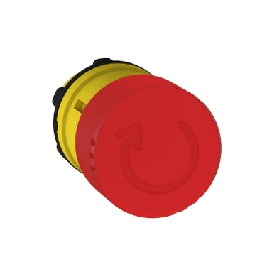 ZB5 Pbutton Mushroom Head 30mm Red Trigger/Turn Release