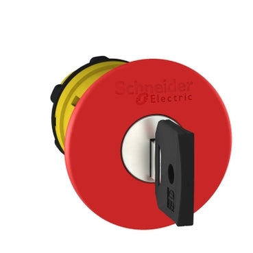 ZB5 Pbutton Mushroom Head 40mm Red Trigger Key Release