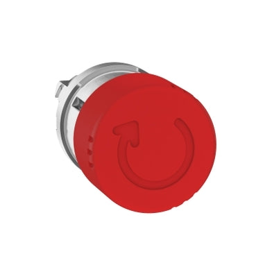 ZB4 Pbutton Mushroom Head 30mm Red Trigger Turn Release