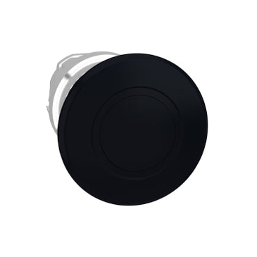 ZB4 Pbutton Mushroom Head 40mm Black Push-Pull