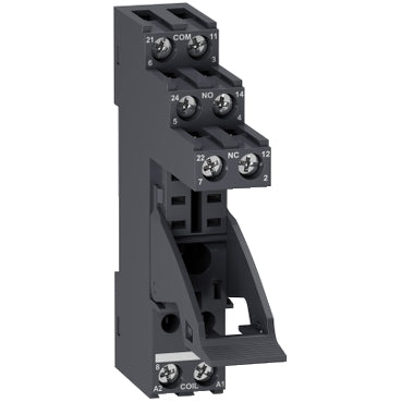 Zelio RXG22 Relay Base 5A 2C/O