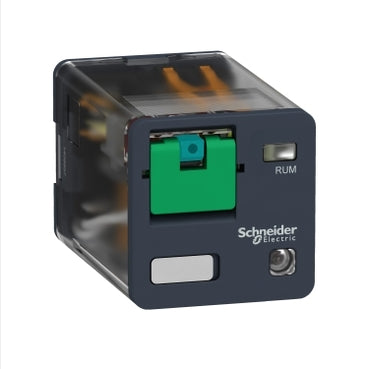Zelio Relay 10A 2C/O with LED 24VDC