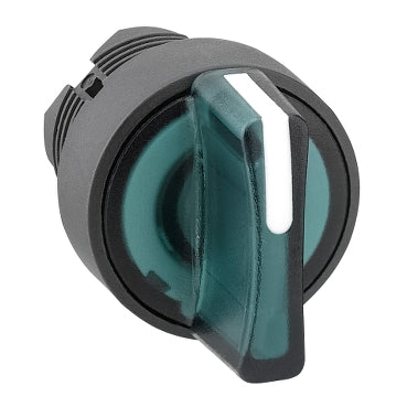 ZB5 Selector Sw Illum Dbl Ins 3Pos Green Stay Put