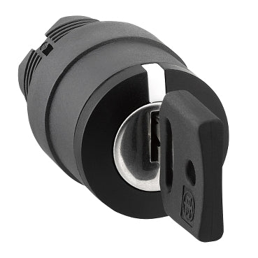 ZB5 Key Switch Dbl Ins 3Pos Key ALL Stay Put