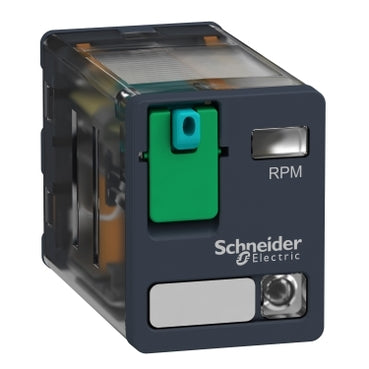 Zelio Power Relay 15A 2C/O with LED 24VDC