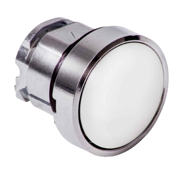 ZB4 Pbutton Head Flush Latch White