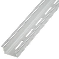 PFP-100N Din Rail Slotted Aluminium 1m