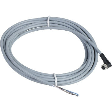 Sensor Lead Female Connector M8 4Wire PVC 5M