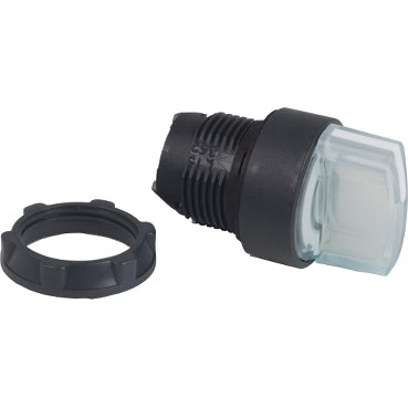 ZB5 Selector Sw Illum Dbl Ins 2Pos White Stay Put