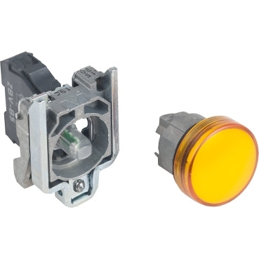 XB4 Pilot Light Orange 24V with Integral LED