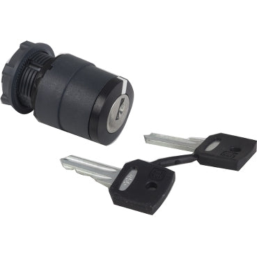 ZB5 Key Switch Dbl Ins 2Pos Key Left Stay Put