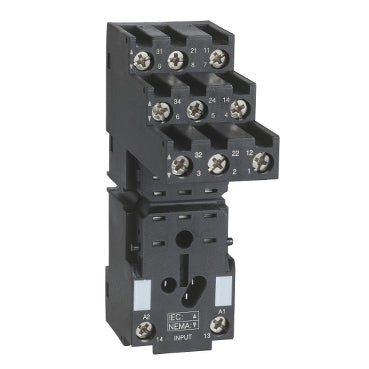 Zelio Socket Mini Relay 3C/O Separated Term