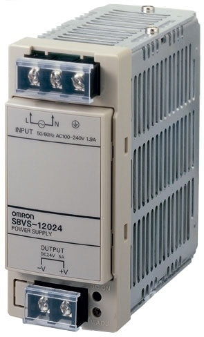 S8VS-12024B Power Supply Sw Mode 5A 24VDC Digi Display