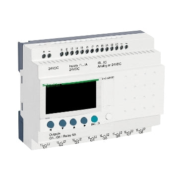 Zelio SR2 Smart Relay 24VDC 12in 8x Relay Output