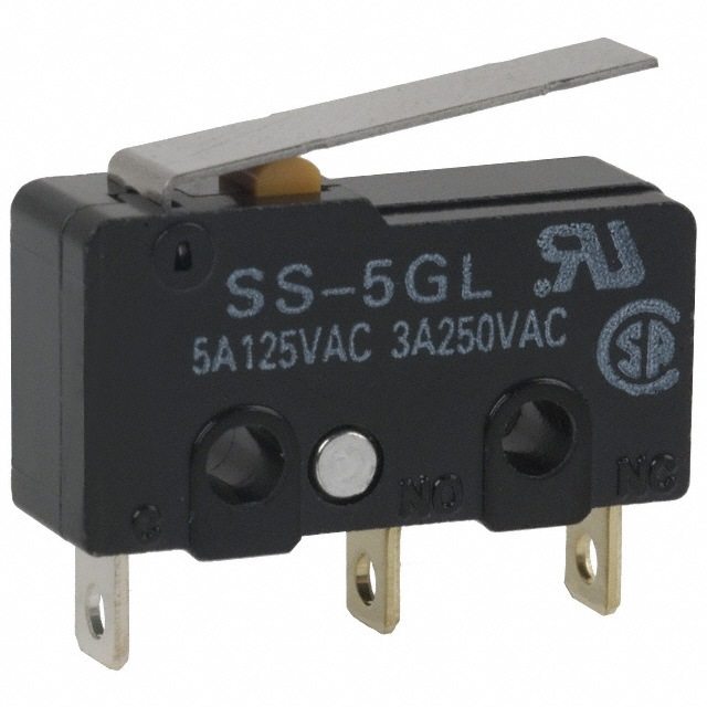 SS-5GL Micro Switch Hinge Lever 5A