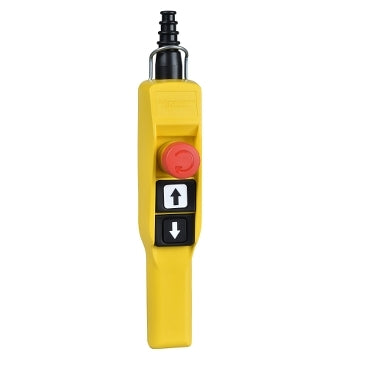 XAC Pendant 2Way Booted PB with Emergency Stop