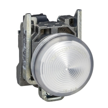 XB4 Pilot Light White 24V with Integral LED