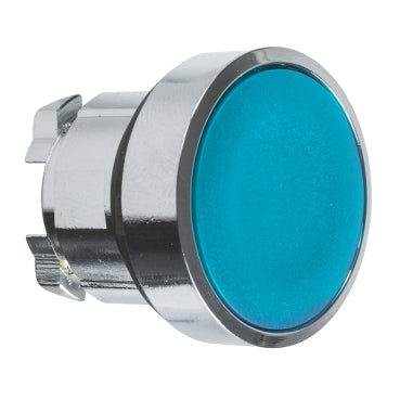 ZB4 Pbutton Head Flush Blue