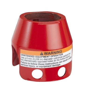 Pbutton 40mm Mushroom Guard Red