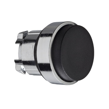 ZB4 Pbutton Head Projecting Black