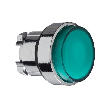 ZB4 Pbutton Head Illum LED Project Green