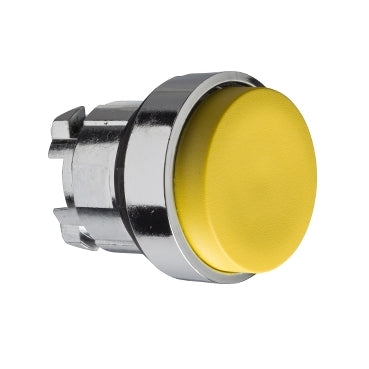 ZB4 Pbutton Head Projecting Yellow