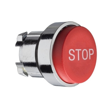 ZB4 Pbutton Head Projecting Red Stop
