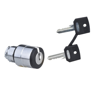 ZB4 Key Switch 3Pos Key Left Spr Rtn Right/Centre