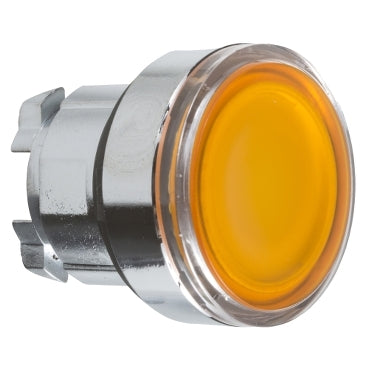 ZB4 Pbutton Head Illum LED Flush Yellow