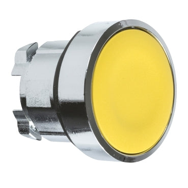 ZB4 Pbutton Head Flush Yellow